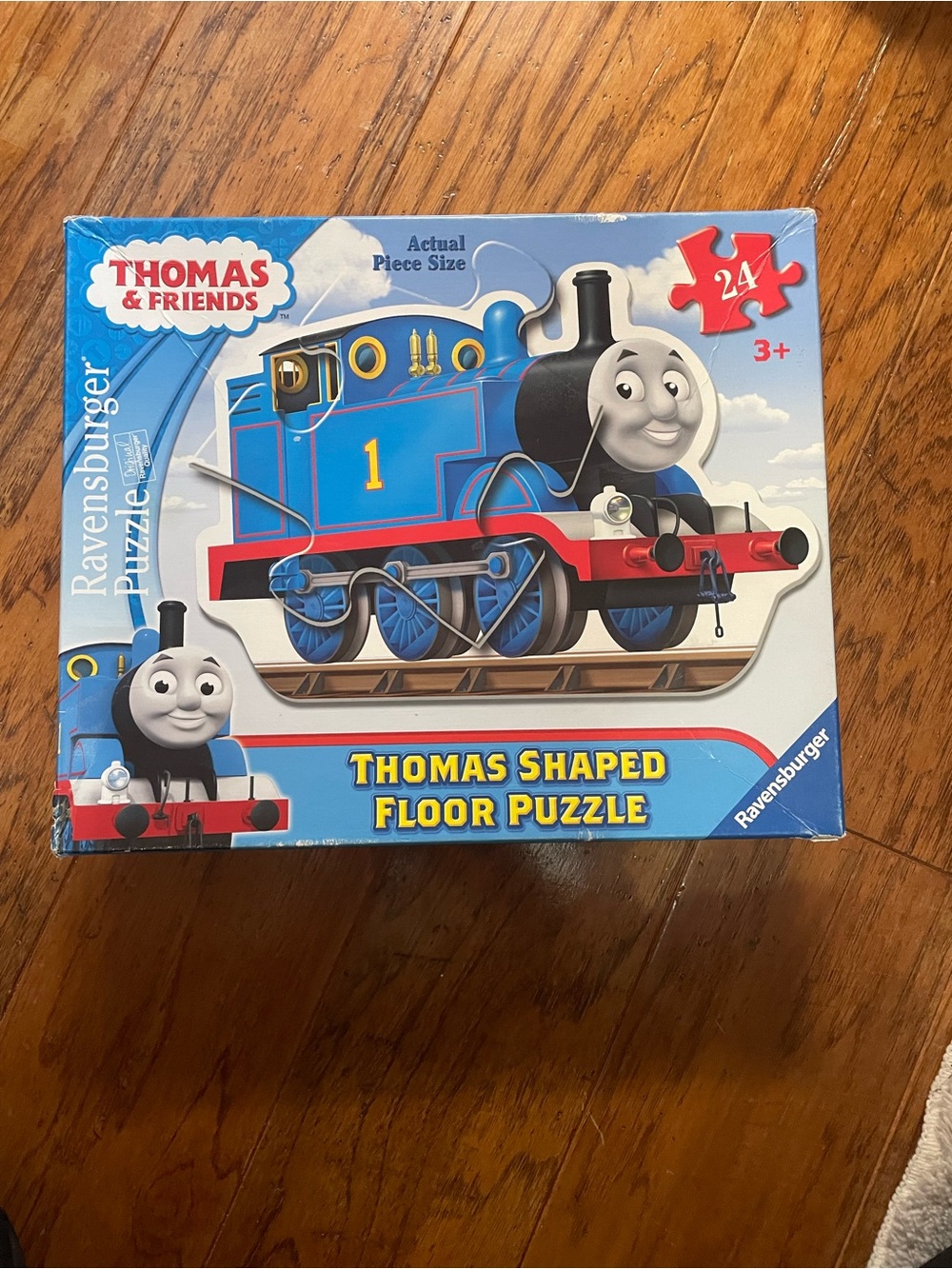 Thomas & Friends Blue and Red Shaped Floor Puzzle by Ravensburger